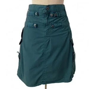 Dolce and Gabbana washed cotton skirt